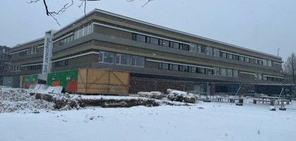 School Sneeuw